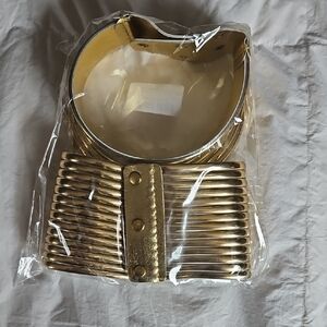 Gold Women's Cuff Bracelet